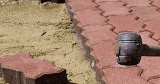 Укладка плитки на песок в Ейске в октябре