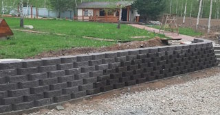 Установка подпорной стенки в Ейске: качество и цена от 2834 руб.