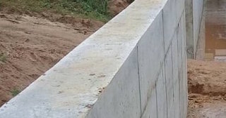 Строительство подпорной стенки из бетона в Ейске в октябре